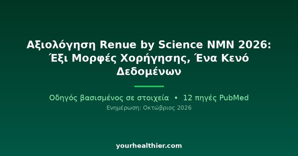 Αξιολόγηση Renue by Science NMN 2026: Έξι Μορφές Χορήγησης, Ένα Κενό Δεδομένων